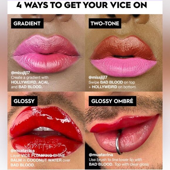 💋Urban Decay Vice Lipstick in Iced Americano 💋 - Picture 6 of 7